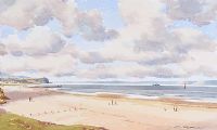 STRAND AT PORTSTEWART by Samuel McLarnon UWS at Ross's Online Art Auctions