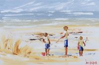 THE FISHERMEN by Louise Mansfield at Ross's Online Art Auctions