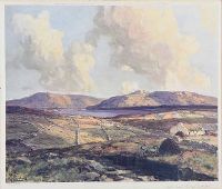 LOUGH ANURE, COUNTY DONEGAL by James Humbert Craig RHA RUA at Ross's Online Art Auctions