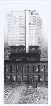 THE CITY HOSPITAL by Jean Duncan RUA at Ross's Online Art Auctions