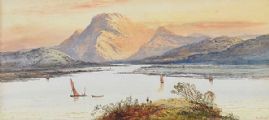 SAILING ON THE LOUGH by William H. Earp at Ross's Online Art Auctions