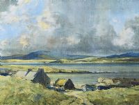 INNISHFREE, COUNTY DONEGAL by Maurice Canning Wilks ARHA RUA at Ross's Online Art Auctions