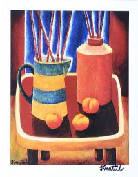 TABLE TOP STILL LIFE by Graham Knuttel at Ross's Online Art Auctions