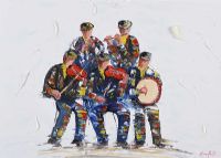 BAND OF BROTHERS by Darren Paul at Ross's Online Art Auctions