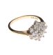TWO 9CT GOLD DIAMOND RINGS at Ross's Online Art Auctions