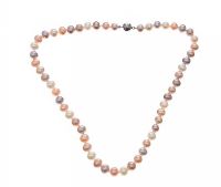 STRAND OF FRESHWATER COLOURED PEARL NECKLACE at Ross's Online Art Auctions
