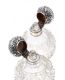 PAIR OF WALKER AND HALL PERFUME DECANTERS at Ross's Online Art Auctions