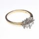 SIX 9CT GOLD DIAMOND-SET RINGS at Ross's Online Art Auctions