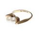 9CT GOLD RING SET WITH CULTURED PEARLS at Ross's Online Art Auctions