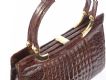 VINTAGE CROCODILE LEATHER HANDBAG AND PURSE at Ross's Online Art Auctions