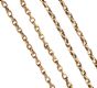 ANTIQUE 9CT GOLD MUFF CHAIN at Ross's Online Art Auctions