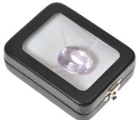 LOOSE OVAL MODIFIED BRILLIANT-CUT NATURAL KUNZITE at Ross's Online Art Auctions