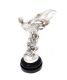 SILVERED BRONZED FIGURE at Ross's Online Art Auctions
