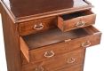 HARLAND & WOLFF SECRETAIRE MAHOGANY SHIP'S CHEST OF DRAWERS at Ross's Online Art Auctions
