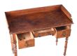 VICTORIAN MAHOGANY GALLERY BACK WASHSTAND at Ross's Online Art Auctions