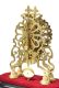 VICTORIAN TIME PIECE SKELETON CLOCK at Ross's Online Art Auctions