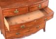 GEORGIAN MAHOGANY BOW FRONT CHEST at Ross's Online Art Auctions