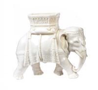 HADLEY ROYAL WORCESTER ELEPHANT VASE at Ross's Online Art Auctions