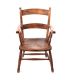 COUNTRY ELM KITCHEN CHAIR at Ross's Online Art Auctions