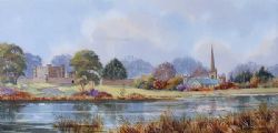 HILLSBOROUGH LAKE by Hamilton Sloan at Ross's Online Art Auctions