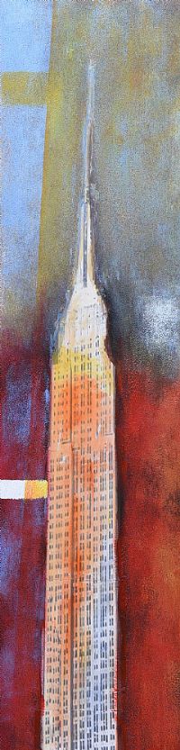 EMPIRE STATE BUILDING, NEW YORK by American School at Ross's Online Art Auctions