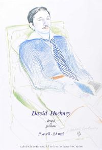JACQUES DE BASCHER DE BEAUMARCHAIS, 1975 by David Hockney RA at Ross's Online Art Auctions