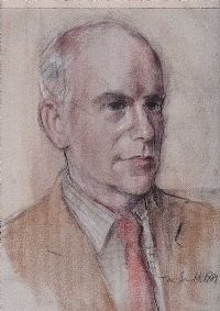 PORTRAIT OF JOHN R. COWDY by Irish School at Ross's Online Art Auctions