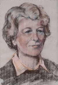 PORTRAIT OF DOROTHY R. COWDY by Irish School at Ross's Online Art Auctions