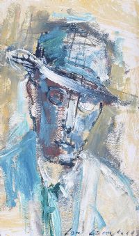 PATRICK KAVANAGH by Con Campbell at Ross's Online Art Auctions