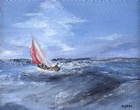 OUT SAILING by D. York at Ross's Online Art Auctions