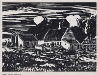 FARM, COUNTY LIMERICK by Harry Kernoff RHA at Ross's Online Art Auctions