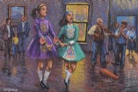 IRISH DANCERS by James McDonald at Ross's Online Art Auctions