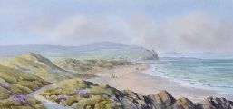 PORTSTEWART STRAND by Hamilton Sloan at Ross's Online Art Auctions
