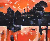 SUNSET by Lawson Burch RUA at Ross's Online Art Auctions