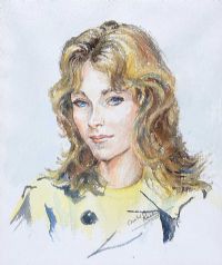 PORTRAIT OF WENDY by Coralie de Burgh Kinahan at Ross's Online Art Auctions