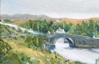 THE OLD BRIDGE by Colin Redmond at Ross's Online Art Auctions