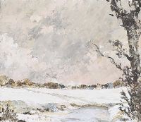 WINTER LANDSCAPE by Dorothy Gilmore at Ross's Online Art Auctions