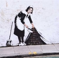 STREET SWEEPER by Banksy at Ross's Online Art Auctions