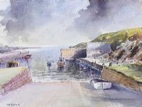 BALLINTOY HARBOUR, COUNTY ANTRIM by Tom McGoldrick at Ross's Online Art Auctions