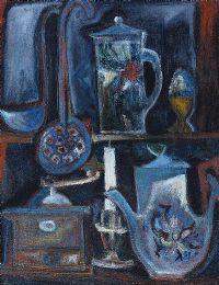 THE KITCHEN SIDEBOARD by Arthur Armstrong RHA at Ross's Online Art Auctions
