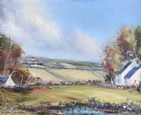 FARMHOUSE, KILKEEL by Norman J. McCaig at Ross's Online Art Auctions