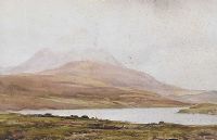 TURF STACKS NEAR ERRIGAL by Frank Egginton RCA FIAL at Ross's Online Art Auctions