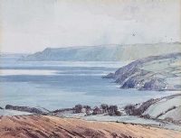 ON THE ANTRIM COAST by Theo J. Gracey RUA at Ross's Online Art Auctions