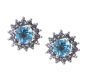 SUITE OF JEWELLERY WITH BLUE TOPAZ at Ross's Online Art Auctions