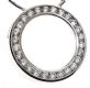 9CT WHITE GOLD DIAMOND PENDANT AND CHAIN at Ross's Online Art Auctions