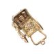 9CT GOLD CARRIAGE PENDANT at Ross's Online Art Auctions