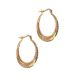 TWO PAIRS 9CT GOLD HOOP EARRINGS at Ross's Online Art Auctions