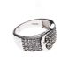 FOUR STERLING SILVER RINGS at Ross's Online Art Auctions