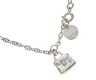HERMES STERLING SILVER BRACELET WITH BAG CHARM at Ross's Online Art Auctions