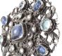 ART DECO SILVER BROOCH at Ross's Online Art Auctions